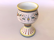 Load image into Gallery viewer, Italian Ceramic Raffaellesco Chalice