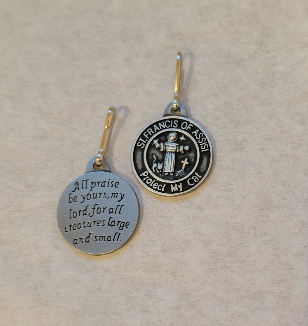 St. Francis medal for cats