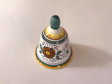 Load image into Gallery viewer, Hand-painted ceramic dinner bell from Italy
