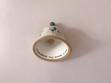 Load image into Gallery viewer, Hand-painted ceramic dinner bell from Italy
