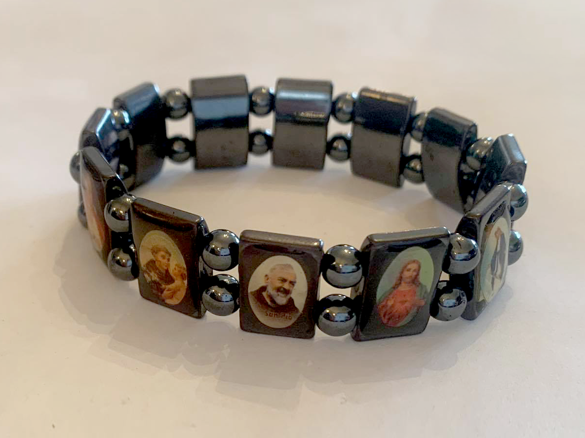 Catholic store saints bracelet